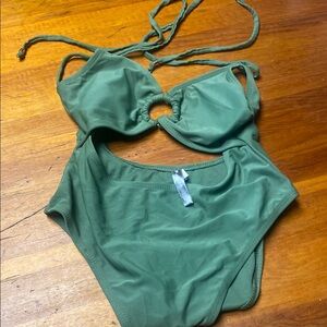 Refuge Green Bikini Set